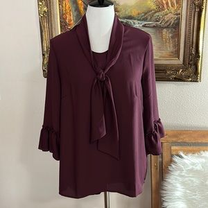 Bundle of New & NWOT, Med Top + Med Legging. Lg Cardi Sweater with Pockets